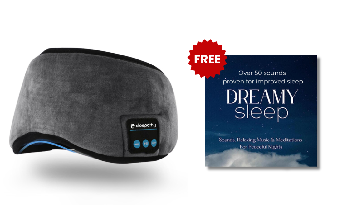 Sleepathy™ Original Sleeping Mask with Headphones Official Sleepathy
