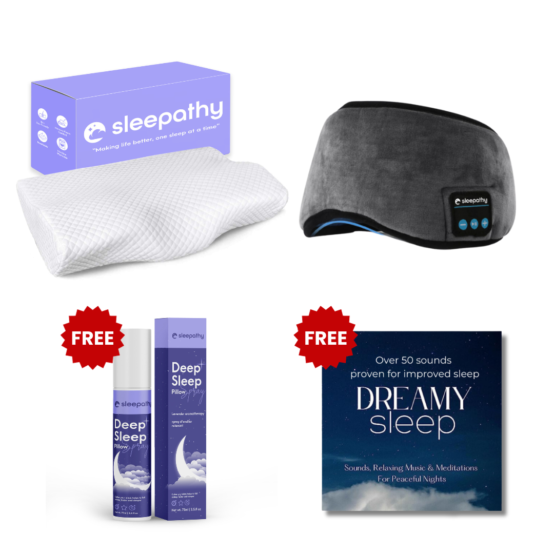 Sleepathy™ Original Sleeping Mask with Headphones Official Sleepathy